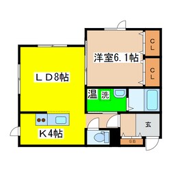 オールブルーの物件間取画像